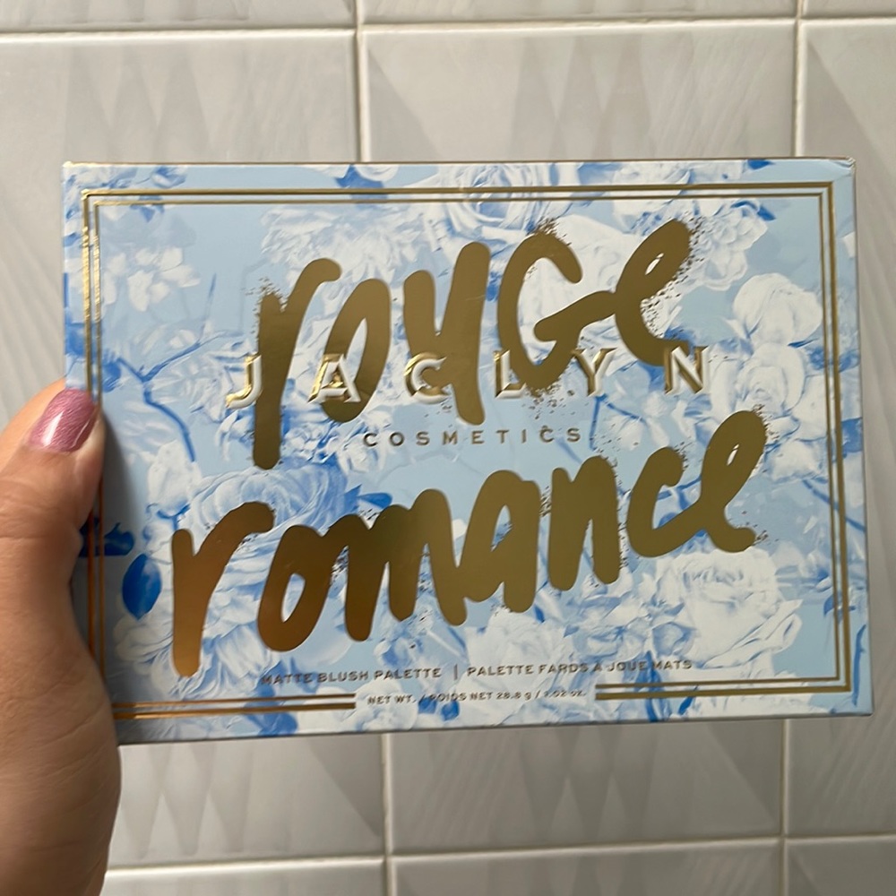Jaclyn Hill Rouge Romance matte blush palette (new)